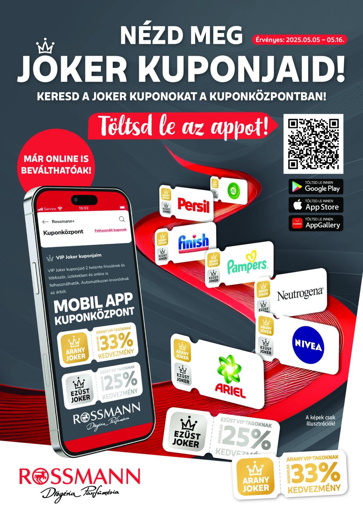 Rossmann - Kuponjaid akciós újság, érvényes 05.05. - 05.16.