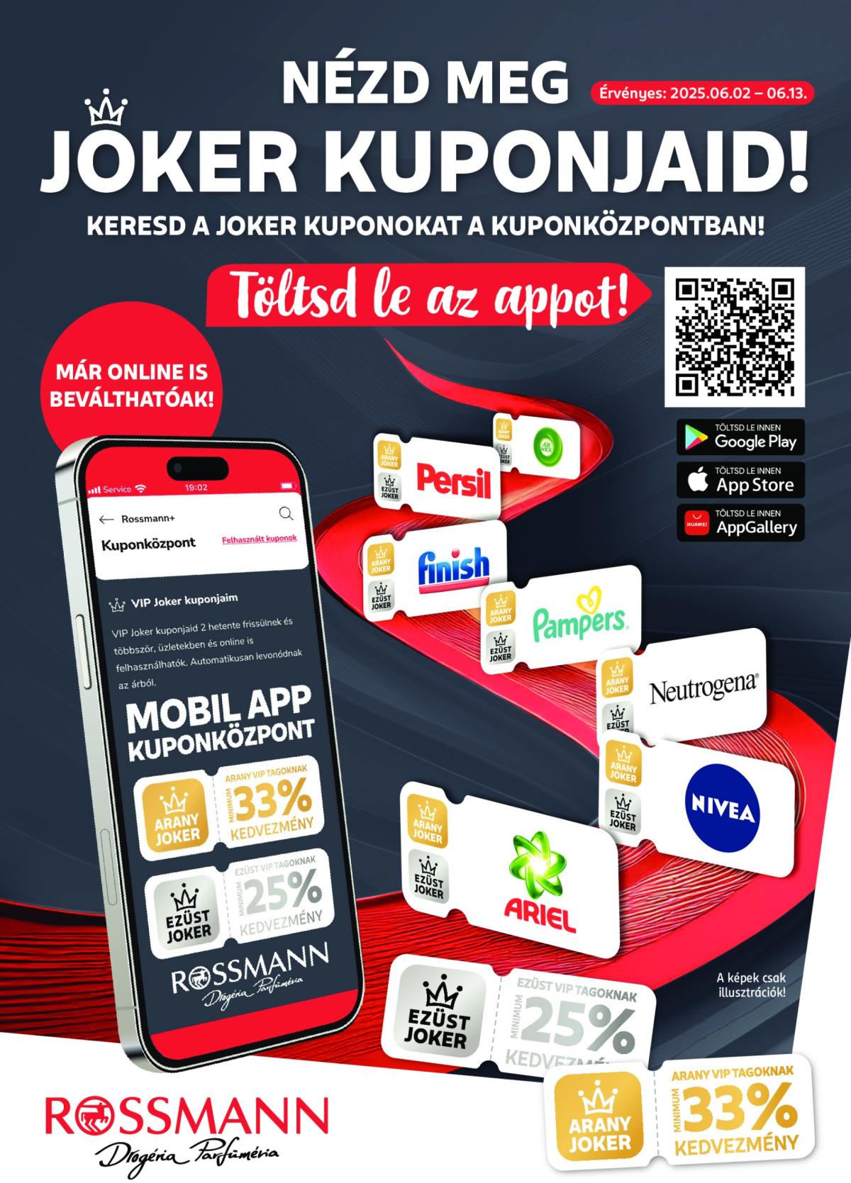 Rossmann - Kuponjaid akciós újság, érvényes 06.02. - 06.13.