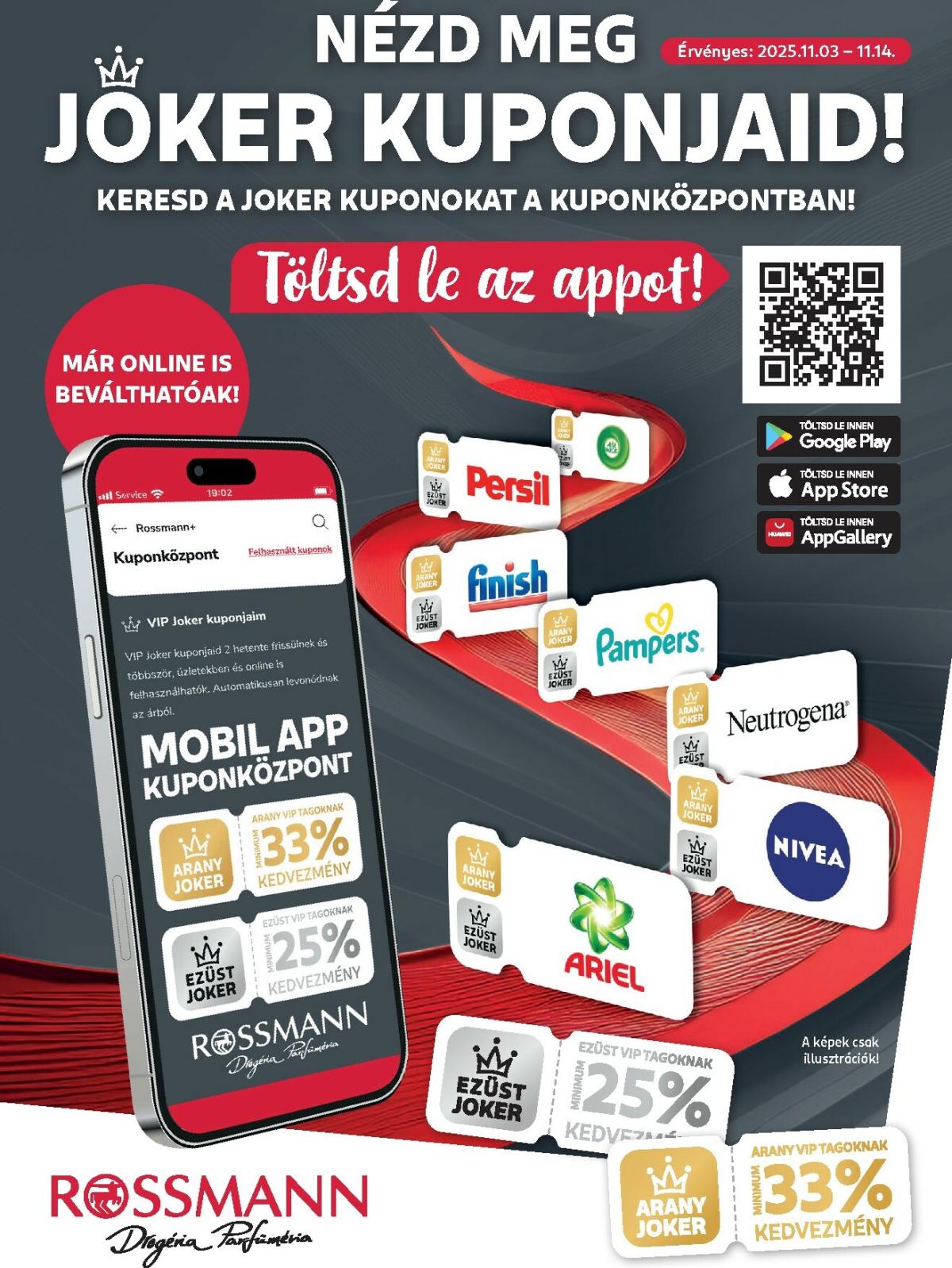 Rossmann - Kuponjaid akciós újság, érvényes 11.03. - 11.14.