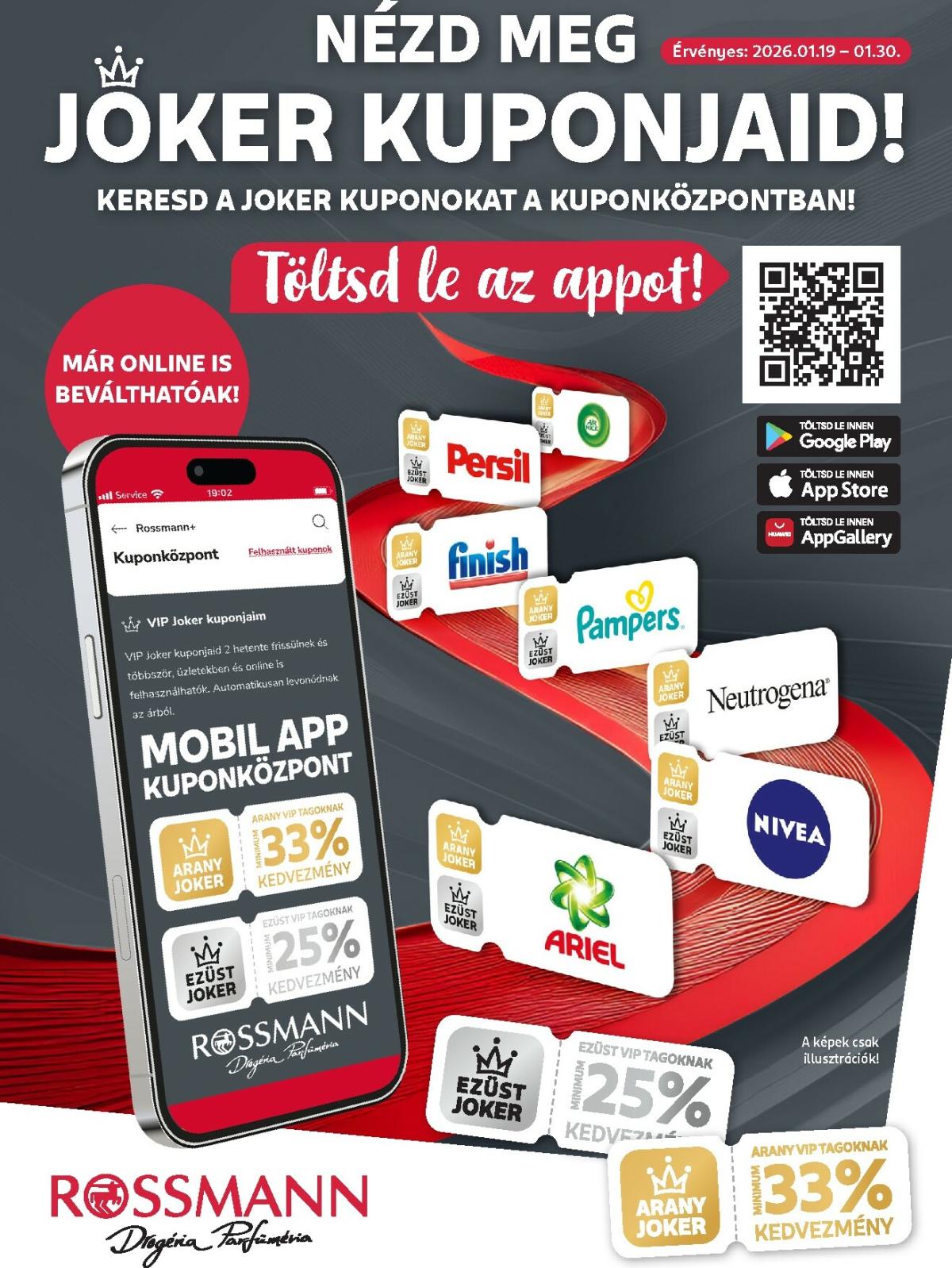 Rossmann - Kuponjaid akciós újság, érvényes 01.19. - 01.30.
