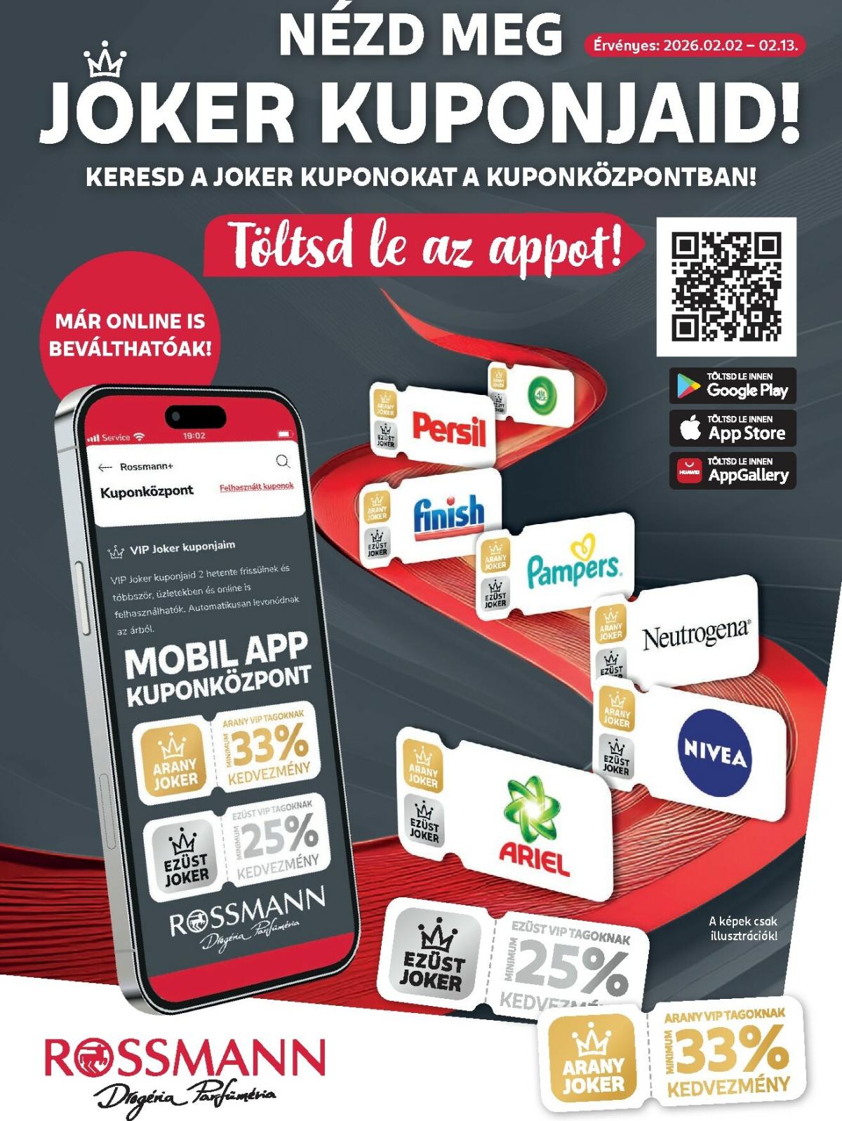 Rossmann - Kuponjaid akciós újság, érvényes 02.02. - 02.13.
