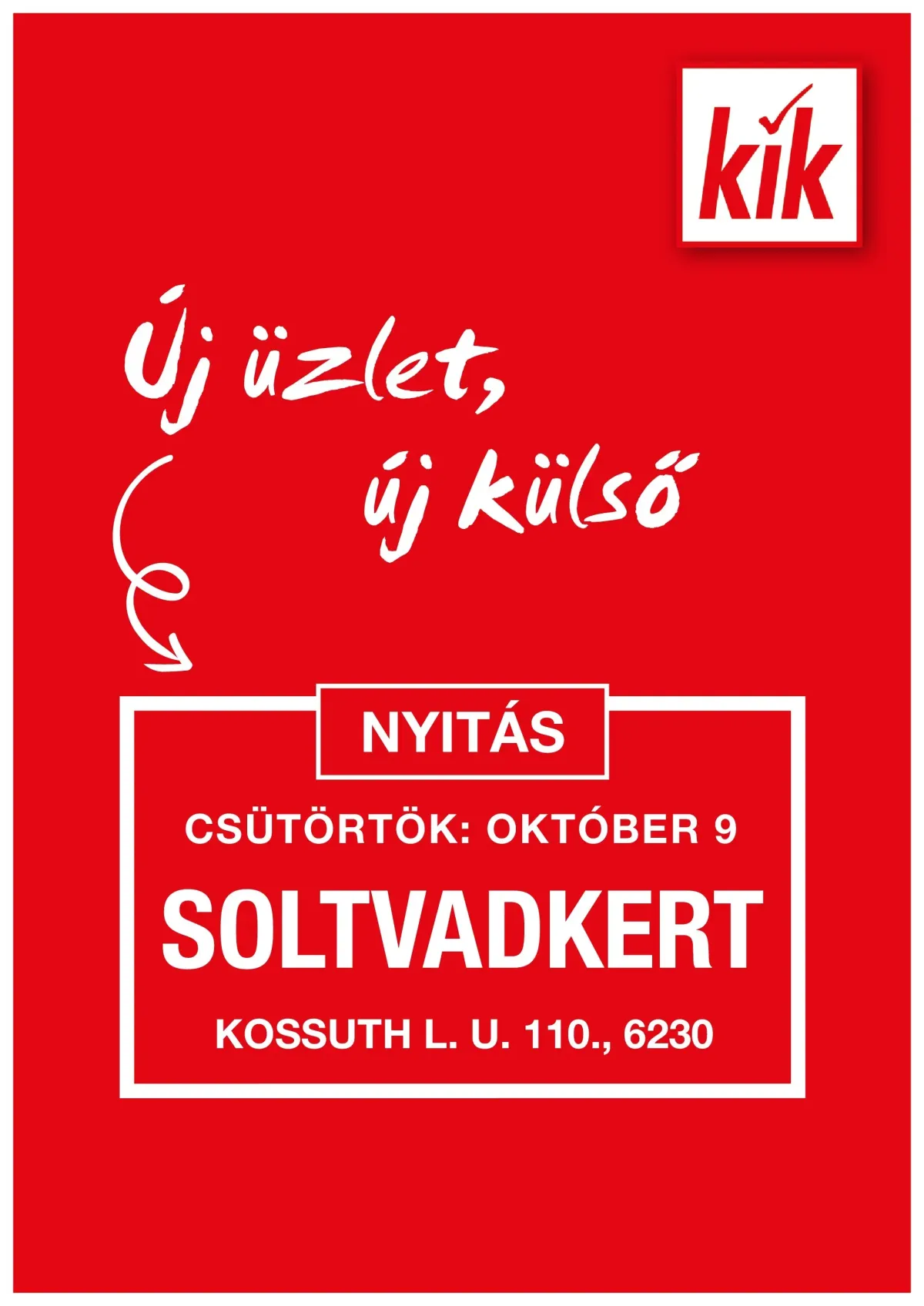 KiK - Soltvadkert akciós újság, érvényes 10.05. - 10.08.