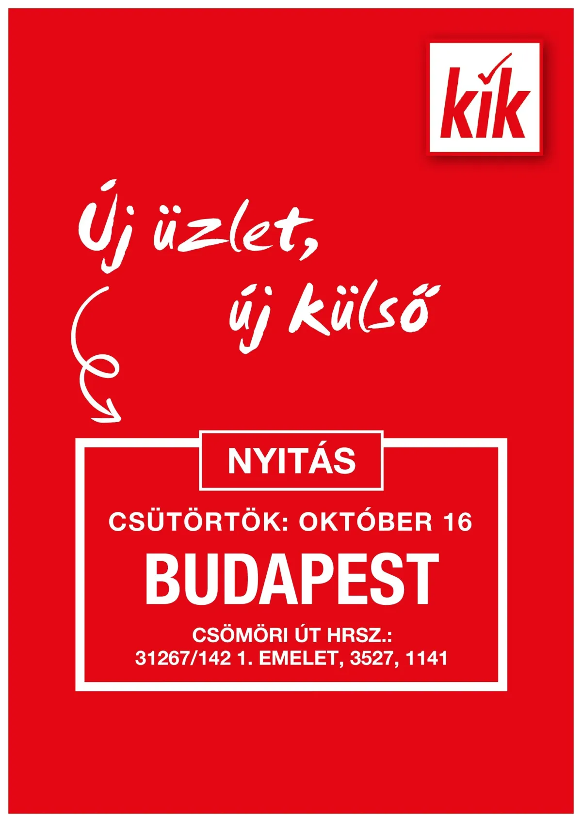 KiK - Budapest akciós újság, érvényes 10.16. - 10.22.