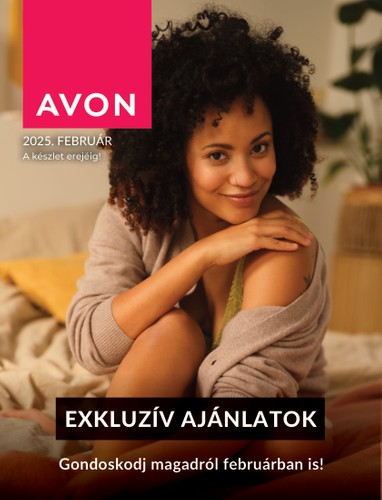 Avon - Exkluzív ajánlatok akciós újság, érvényes 02.01. - 02.28.