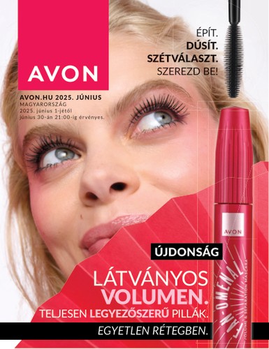 Avon akciós újság, érvényes 06.01. - 06.30.