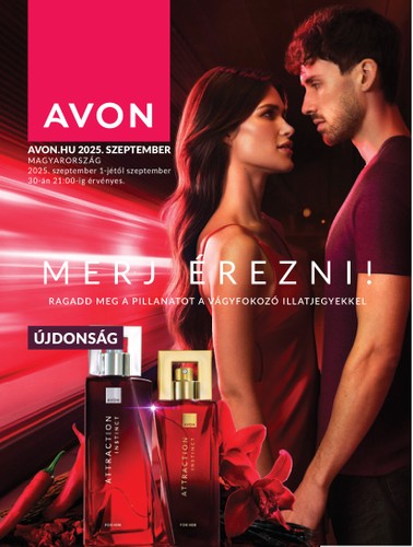 Avon akciós újság, érvényes 09.01. - 09.30.