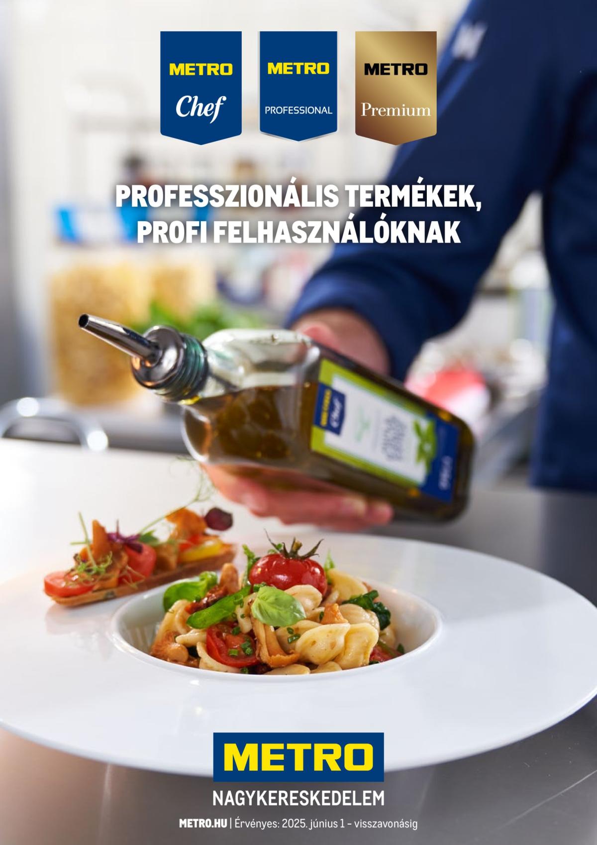 Metro - Professzionális termékek akciós újság, érvényes 06.01. - 06.30.