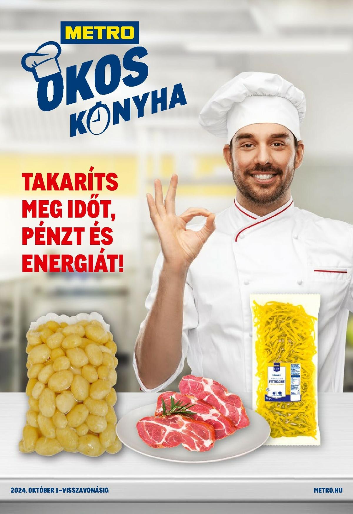 Metro - Okos konyha katalógus akciós újság, érvényes 11.01. - 12.31.