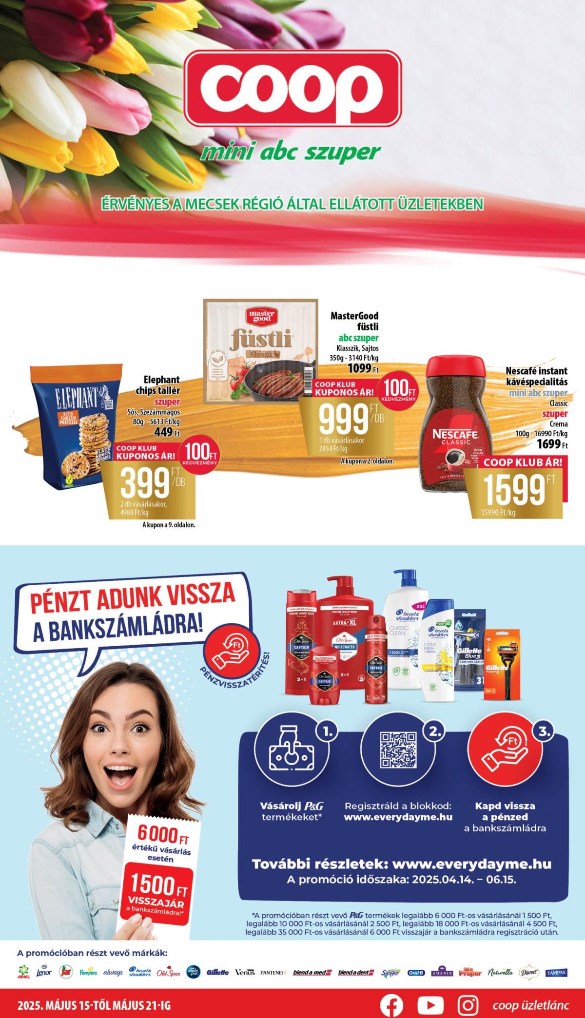 Coop - Mecsek akciós újság, érvényes 05.15. - 05.21.