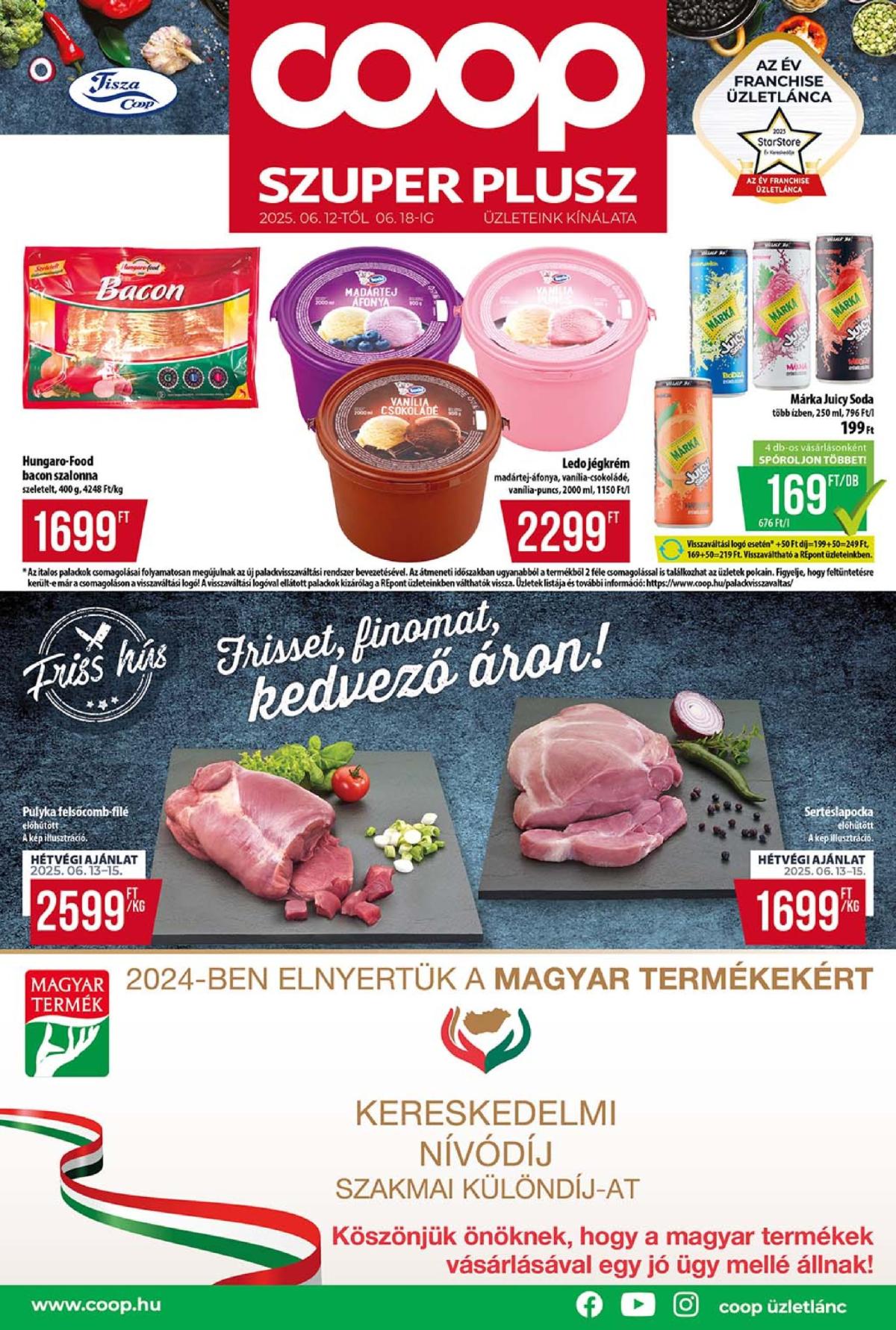 Coop - Szuper Plusz akciós újság, érvényes 06.12. - 06.18.