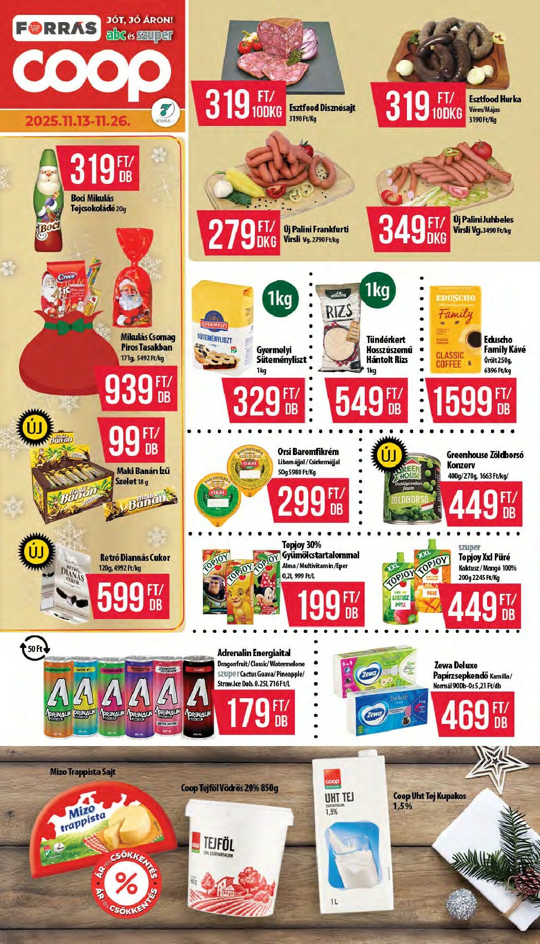 Coop - Abc Szuper akciós újság, érvényes 11.13. - 11.26.