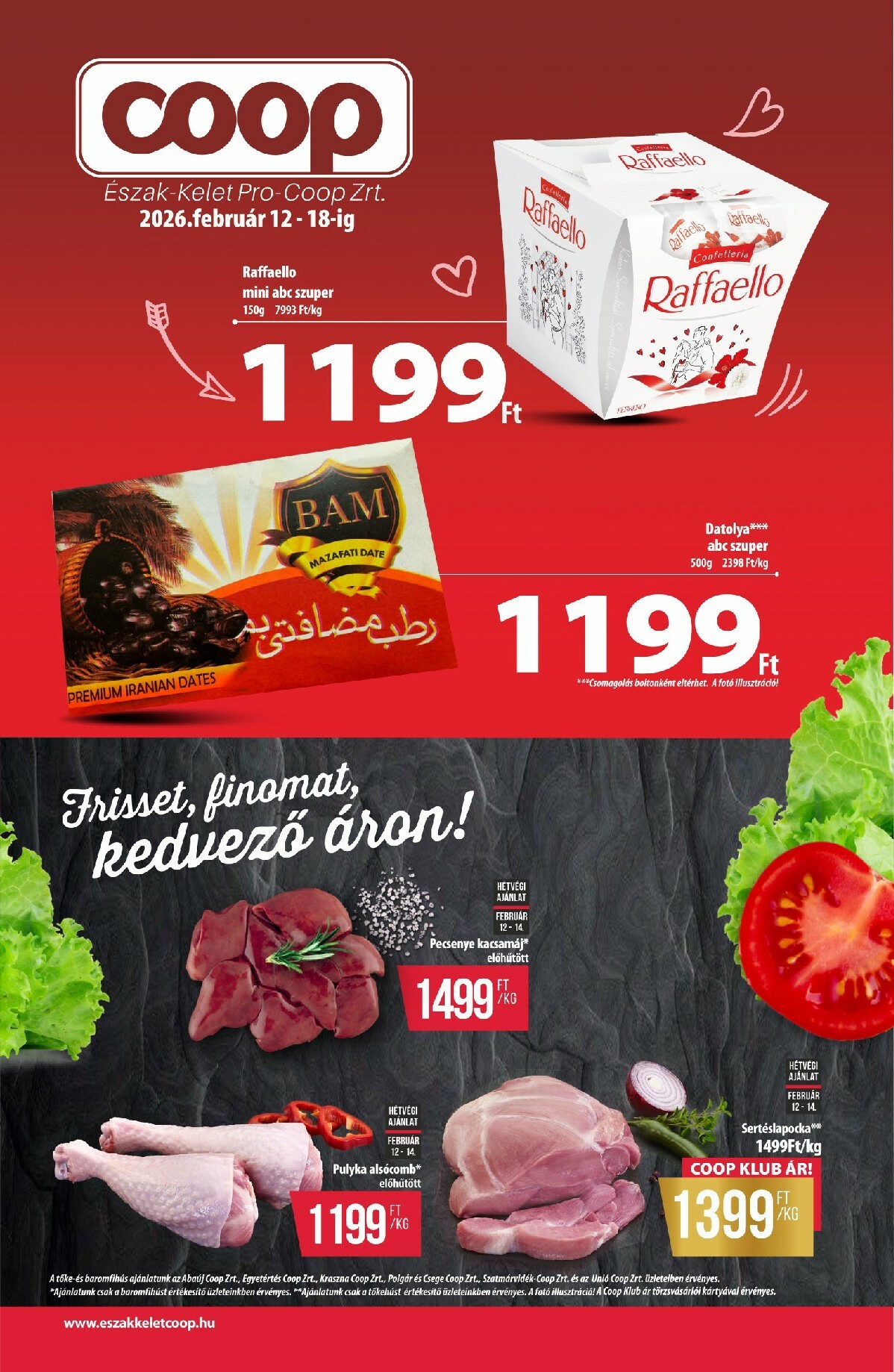 Coop - Észak-Kelet akciós újság, érvényes 2026.02.12. - 2026.02.18.