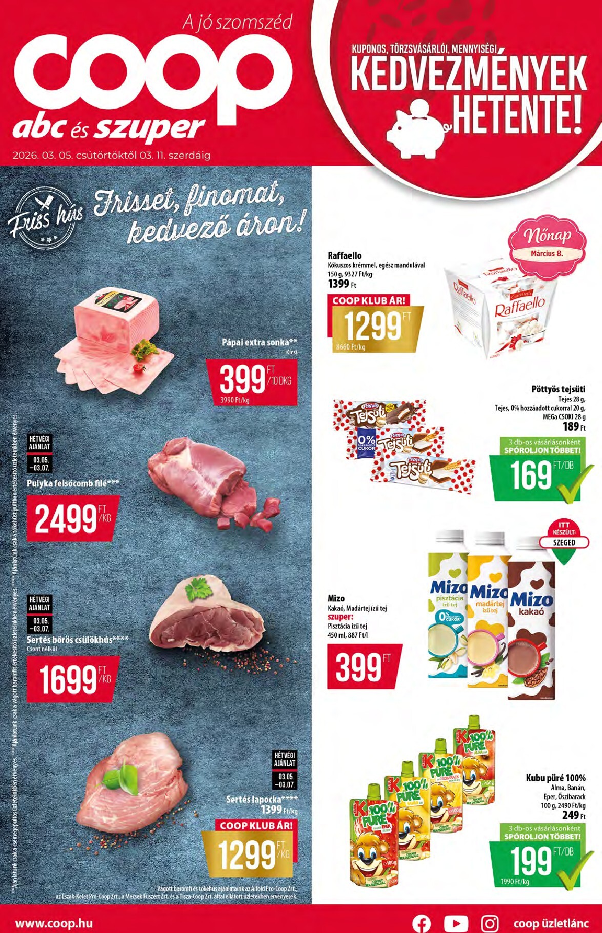 Coop - Abc-Szuper akciós újság, érvényes 2026.03.05. - 2026.03.11.
