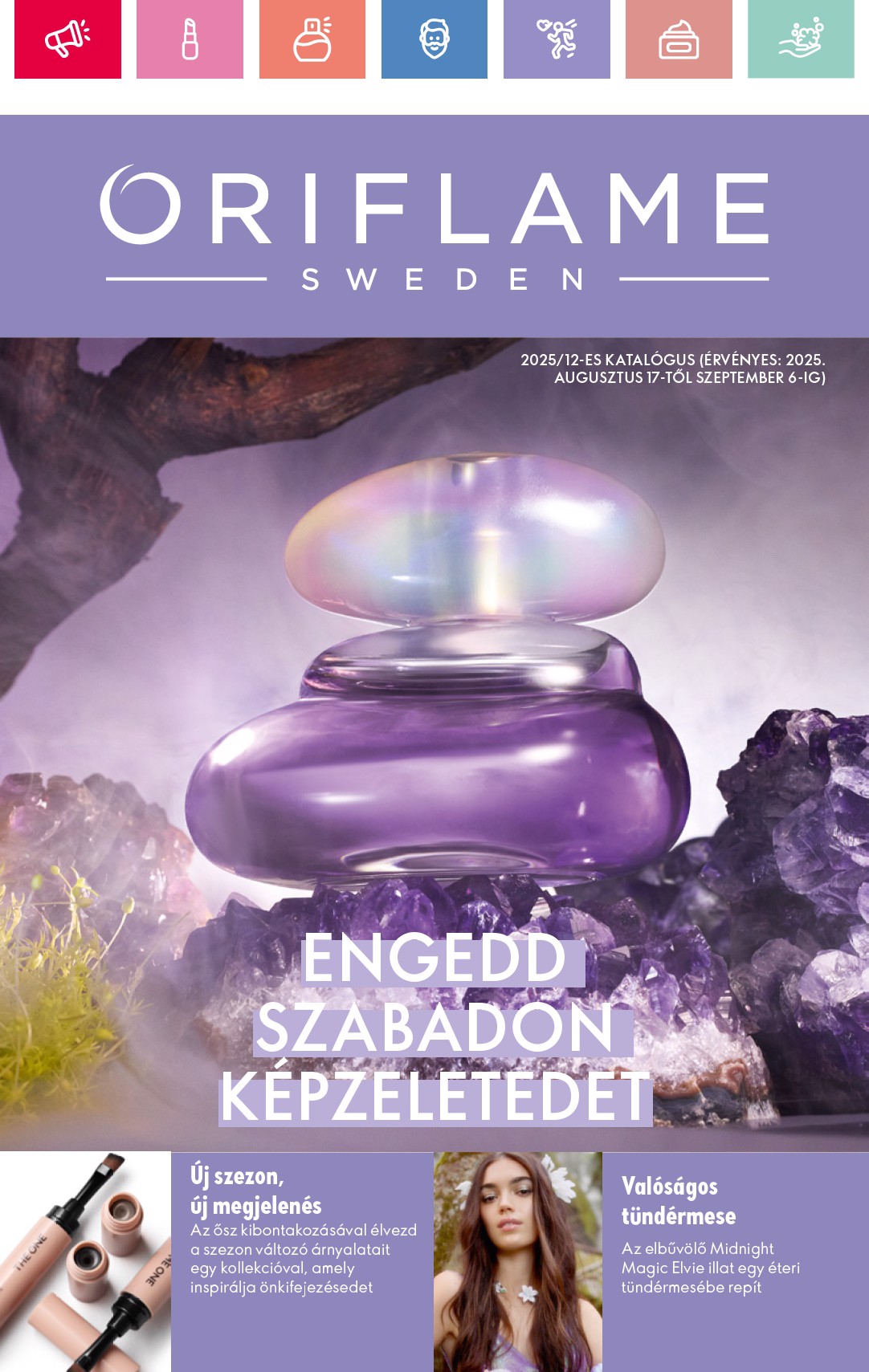 Oriflame akciós újság, érvényes 08.17. - 09.06.