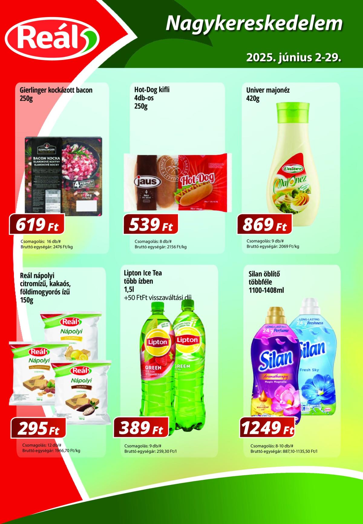 Reál - Nagyker Újság akciós újság, érvényes 06.02. - 06.29.