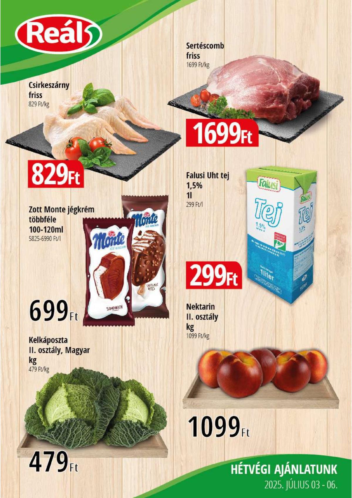 Reál - Kelet-Alfi-Ker akciós újság, érvényes 07.03. - 07.06.