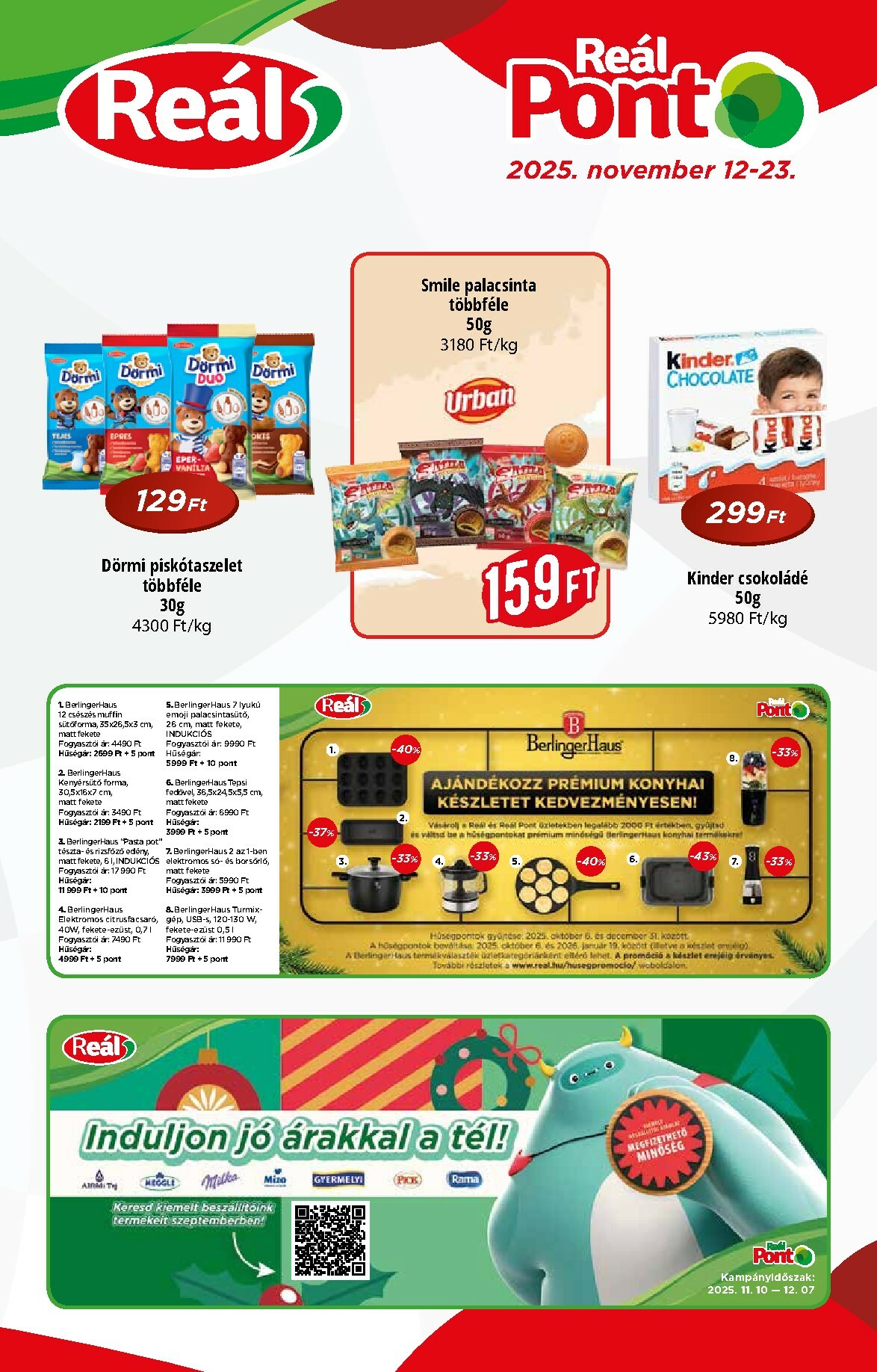 Reál Pont akciós újság, érvényes 11.12. - 11.23.