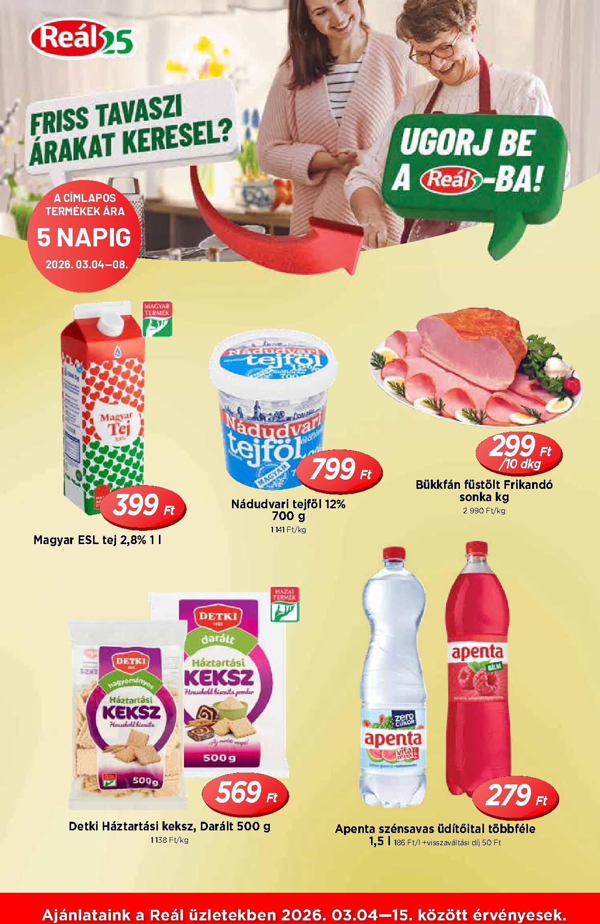 Reál - Országos Ajánlatok akciós újság, érvényes 2026.03.04. - 2026.03.15.
