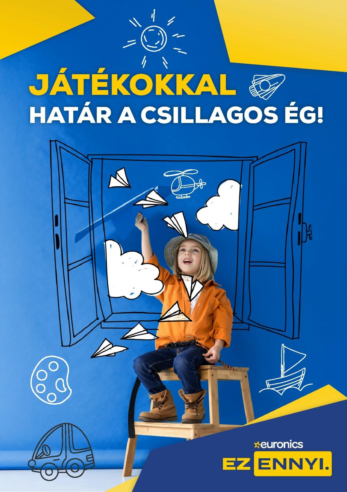 Euronics - Játékokkal határ a csillagos ég! akciós újság, érvényes 10.20. - 12.18.
