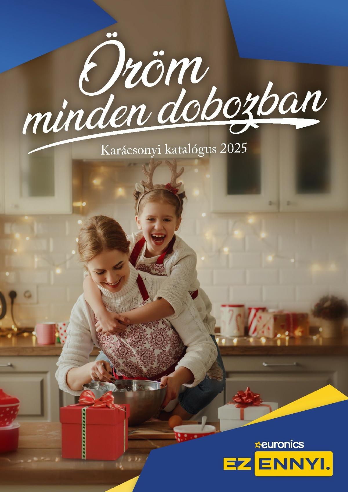Euronics - Karácsonyi katalógus akciós újság, érvényes 12.09. - 12.22.