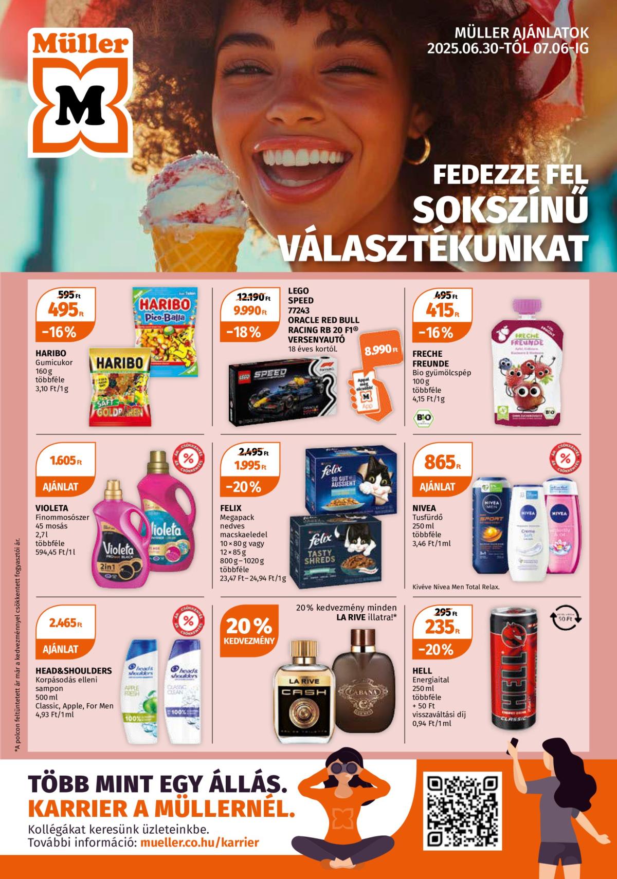 Müller akciós újság, érvényes 06.30. - 07.06.