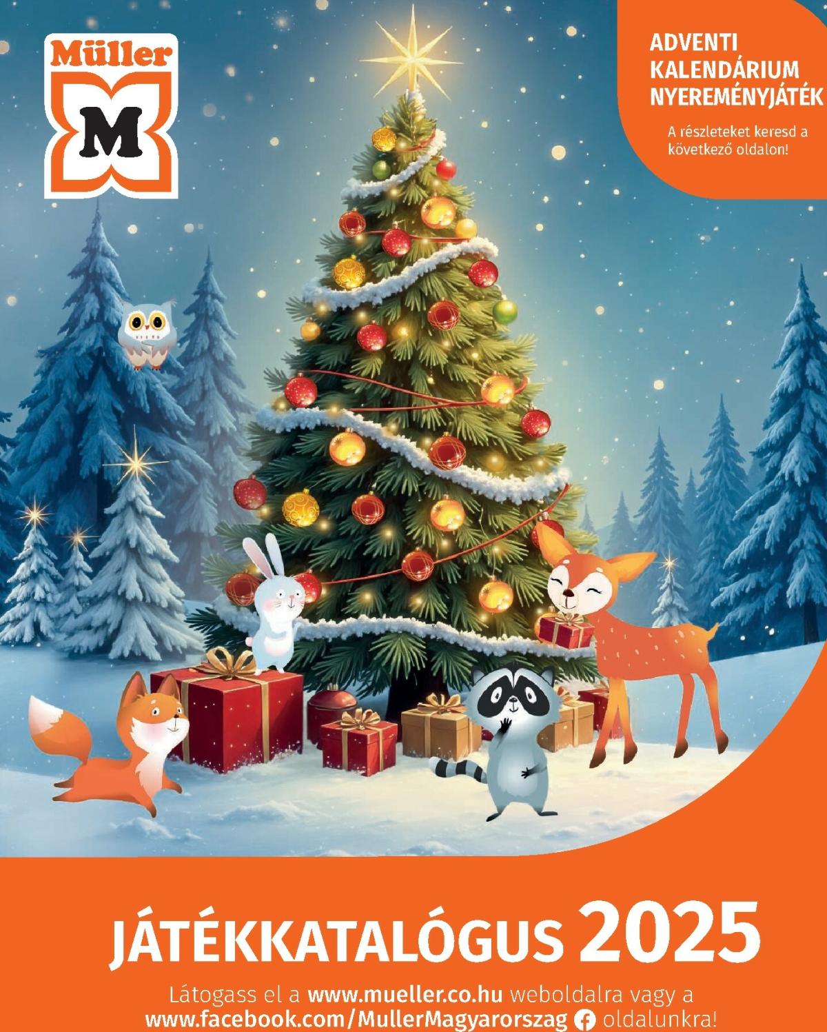 Müller - Játékkatalógus akciós újság, érvényes 10.27. - 12.31.