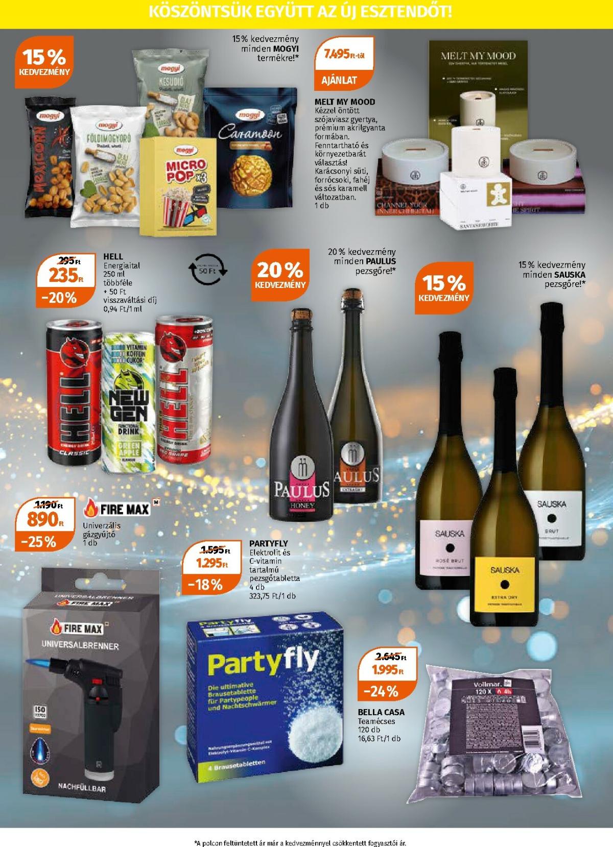 Müller akciós újság, érvényes 12.22. - 12.31.