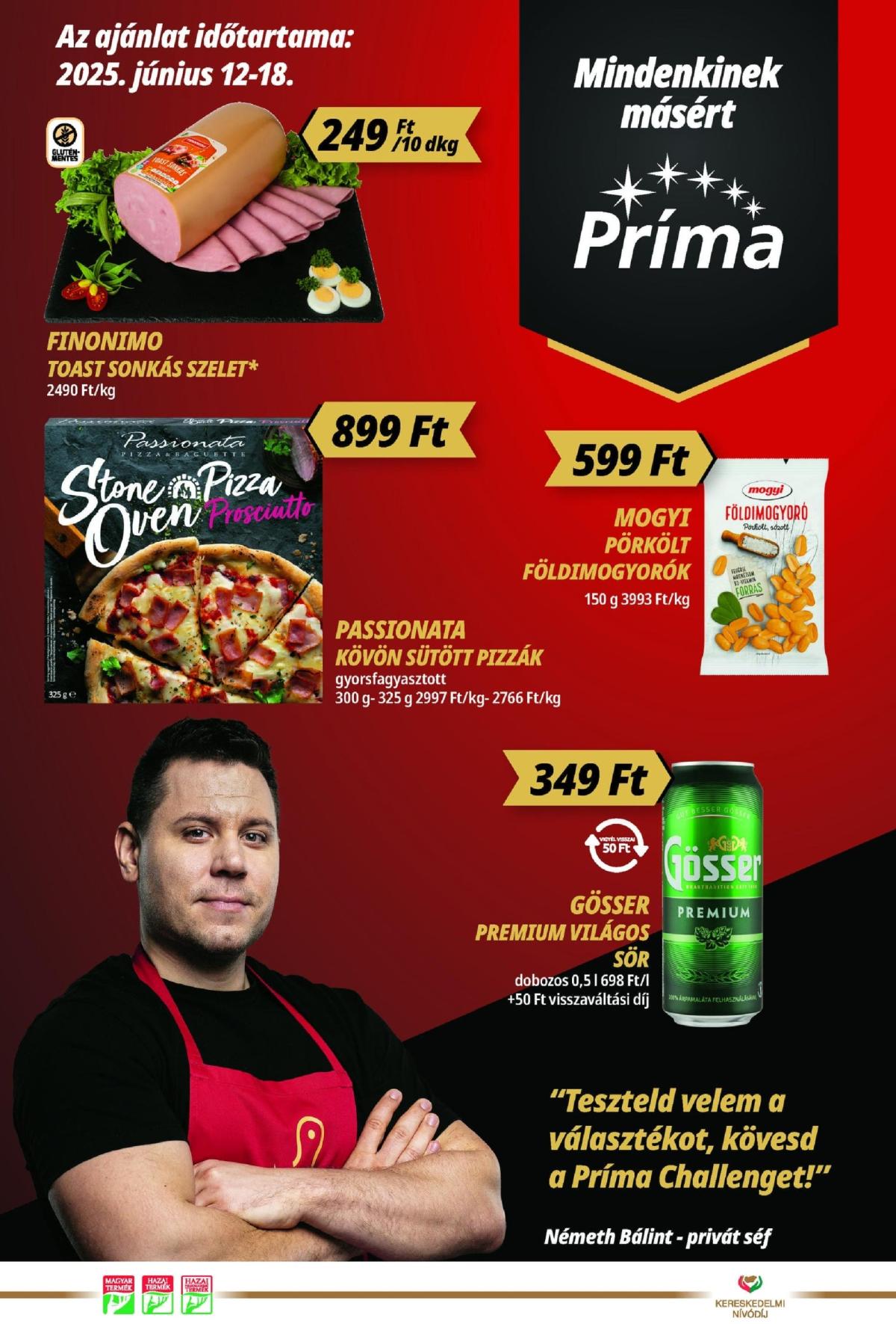 Príma akciós újság, érvényes 06.12. - 06.18.