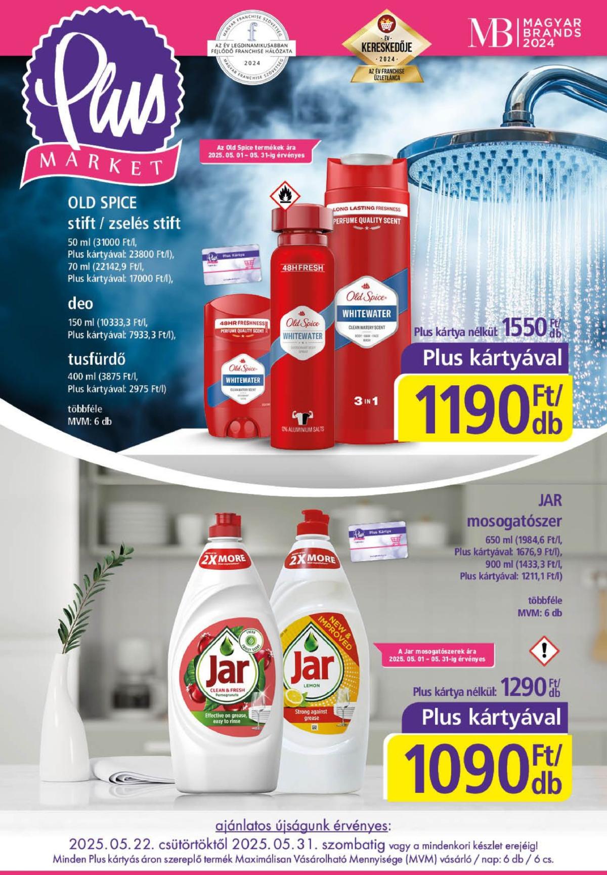 Plus Market akciós újság, érvényes 05.22. - 05.31.