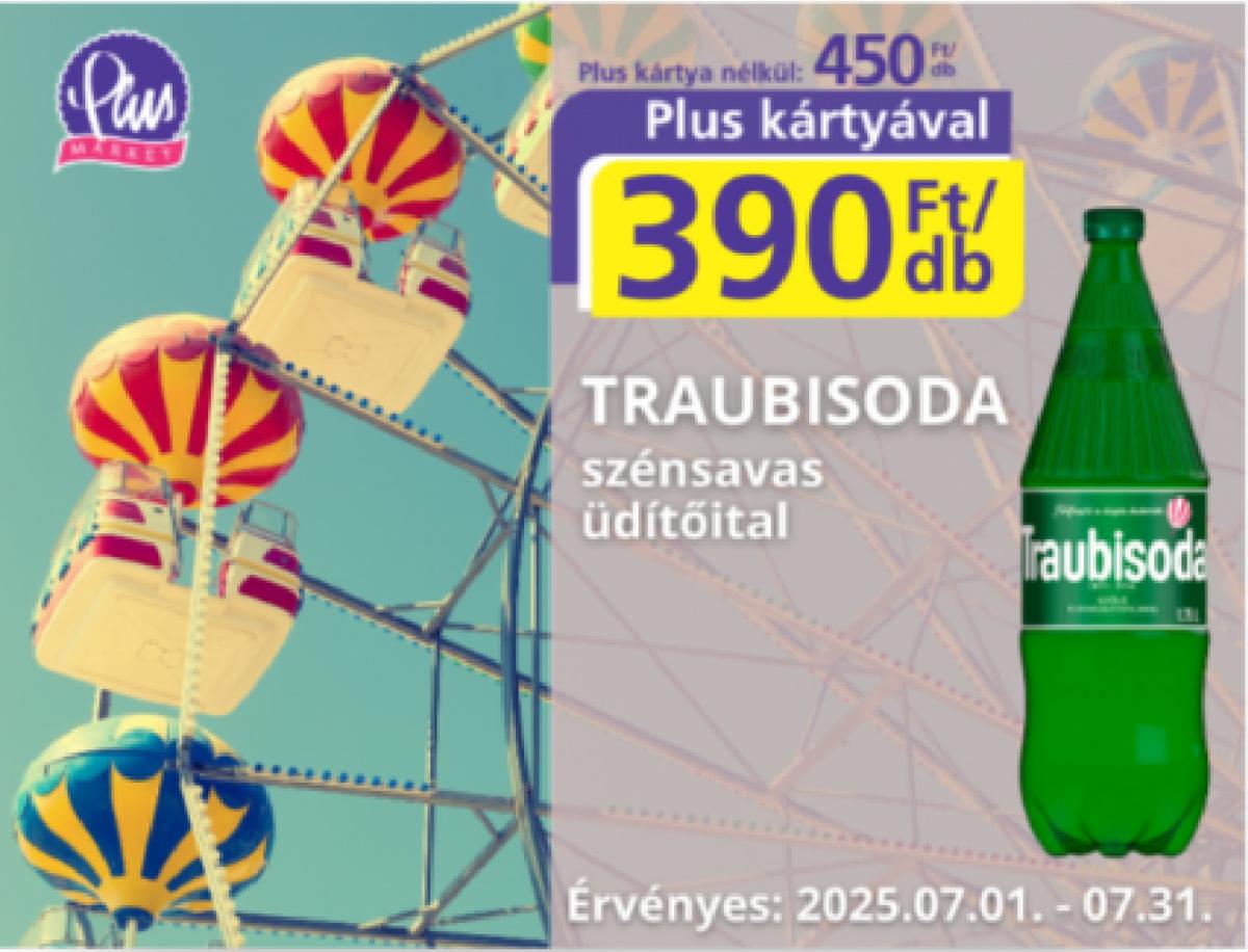 Plus Market akciós újság, érvényes 07.01. - 07.31.