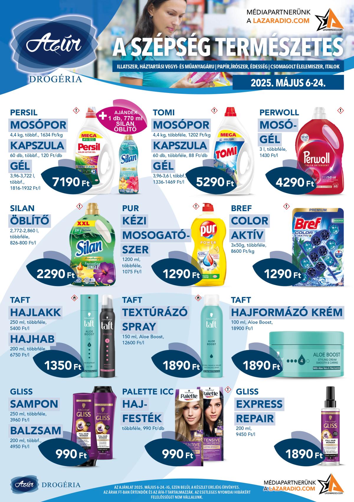 Azúr akciós újság, érvényes 05.06. - 05.24.