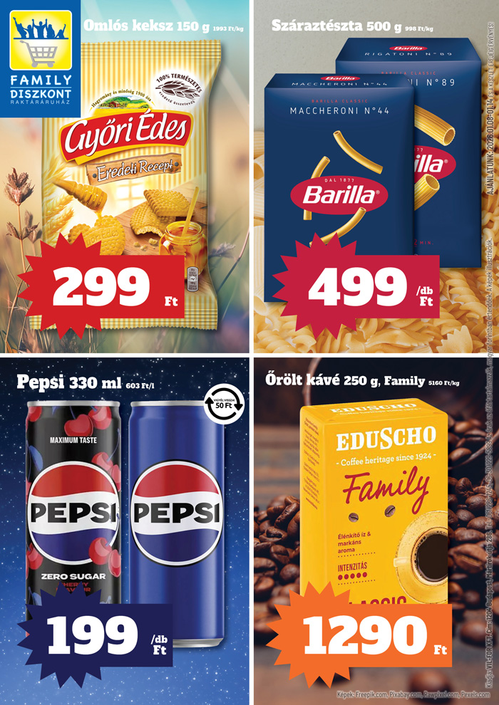 Family Diszkont akciós újság, érvényes 01.08. - 01.14.