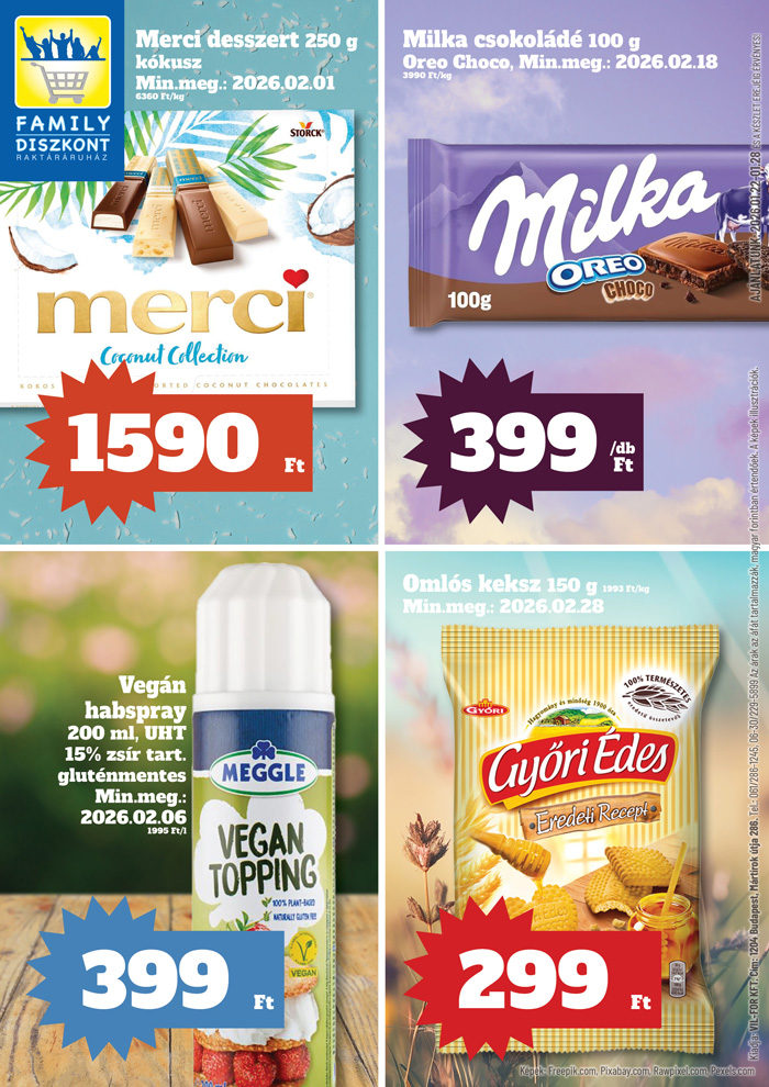 Family Diszkont akciós újság, érvényes 01.22. - 01.28.