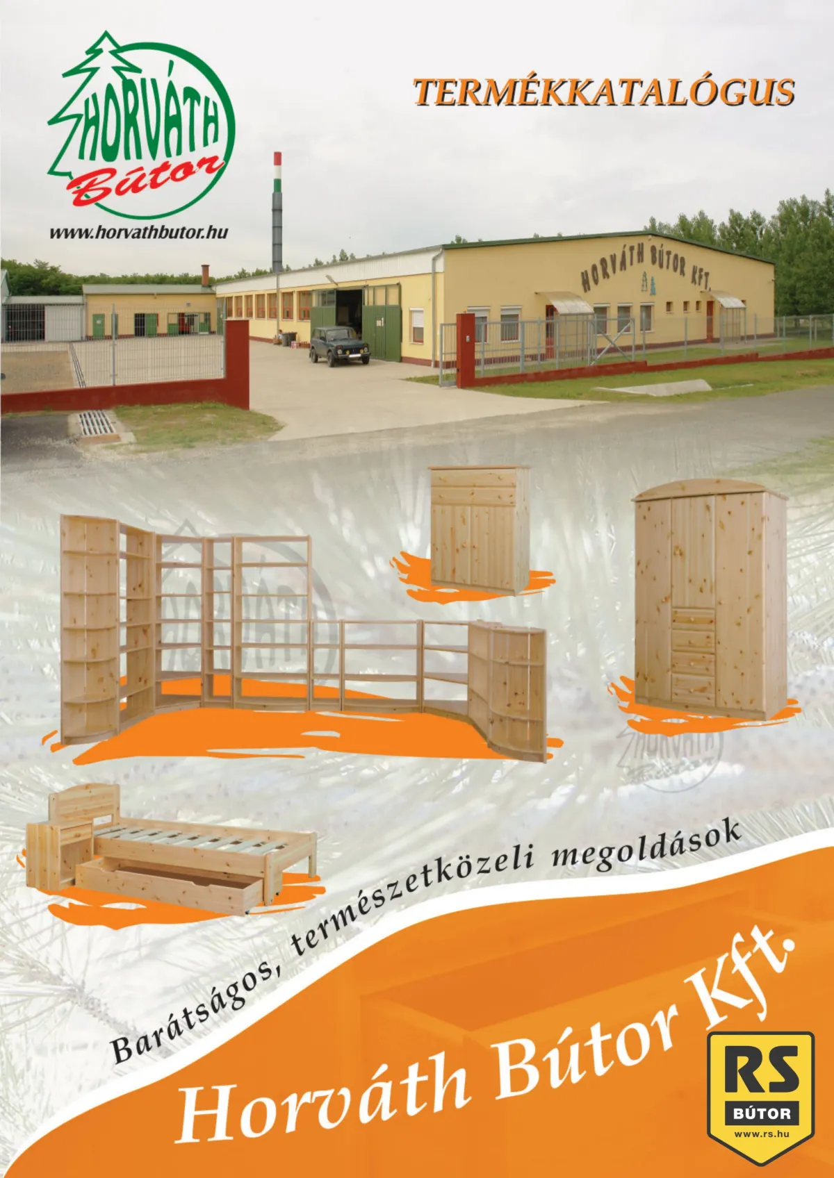 RS Bútor - Ágyak, komódok, szekrények - fenyőbútor akciós újság, érvényes 09.01. - 12.31.