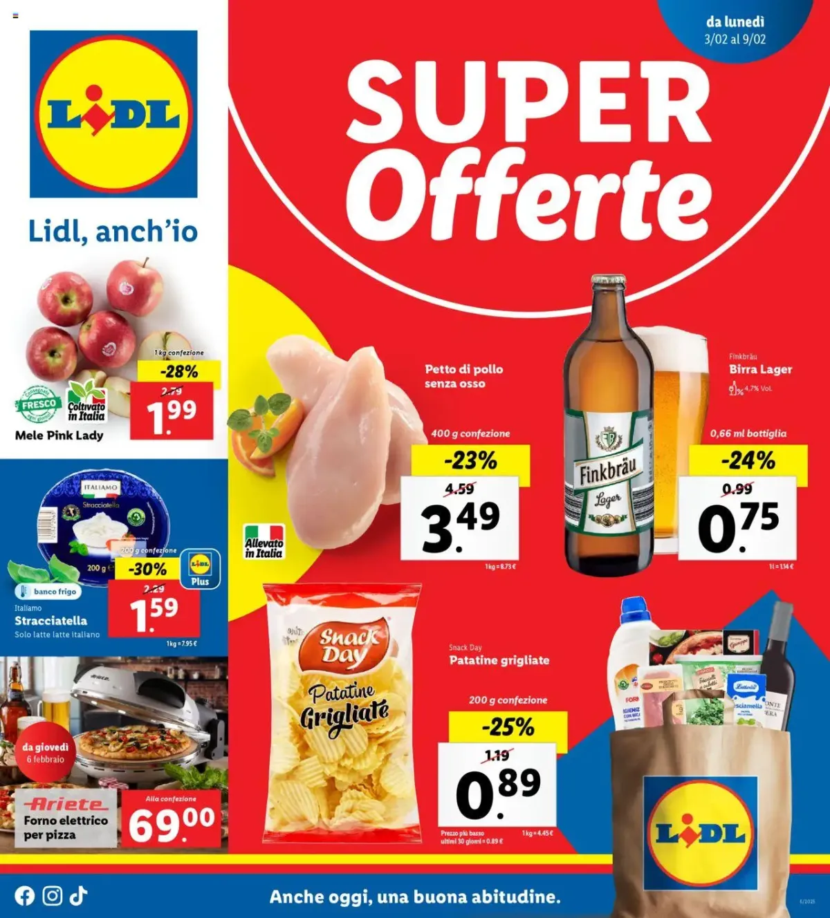 LIDL nuovo volantino 03/02/2025 - 09/02/2025