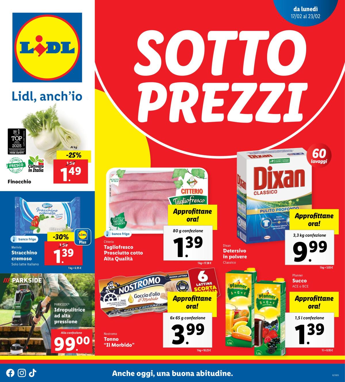 Volantino Lidl valido dal 17/02 al 23/02