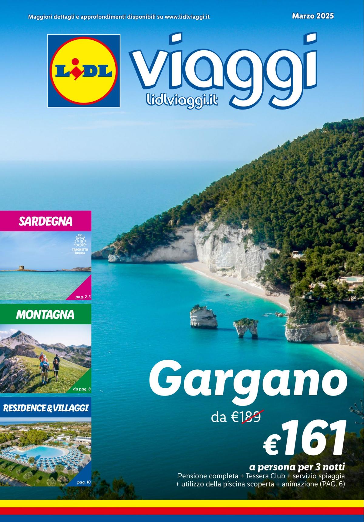 Volantino Lidl - Viaggi valido dal 01/03 al 31/03