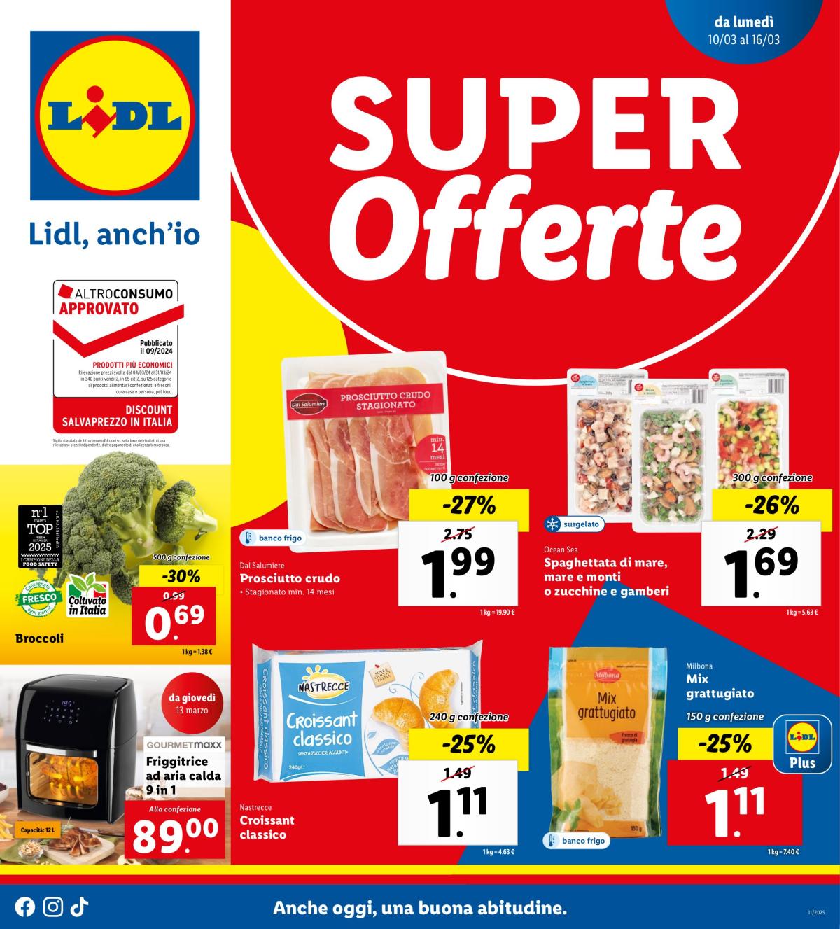 Volantino Lidl valido dal 10/03 al 16/03