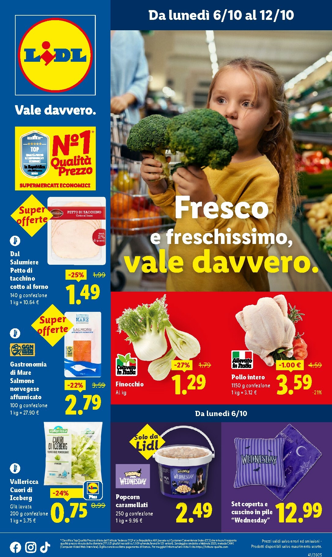 Volantino Lidl valido dal 06/10 al 12/10