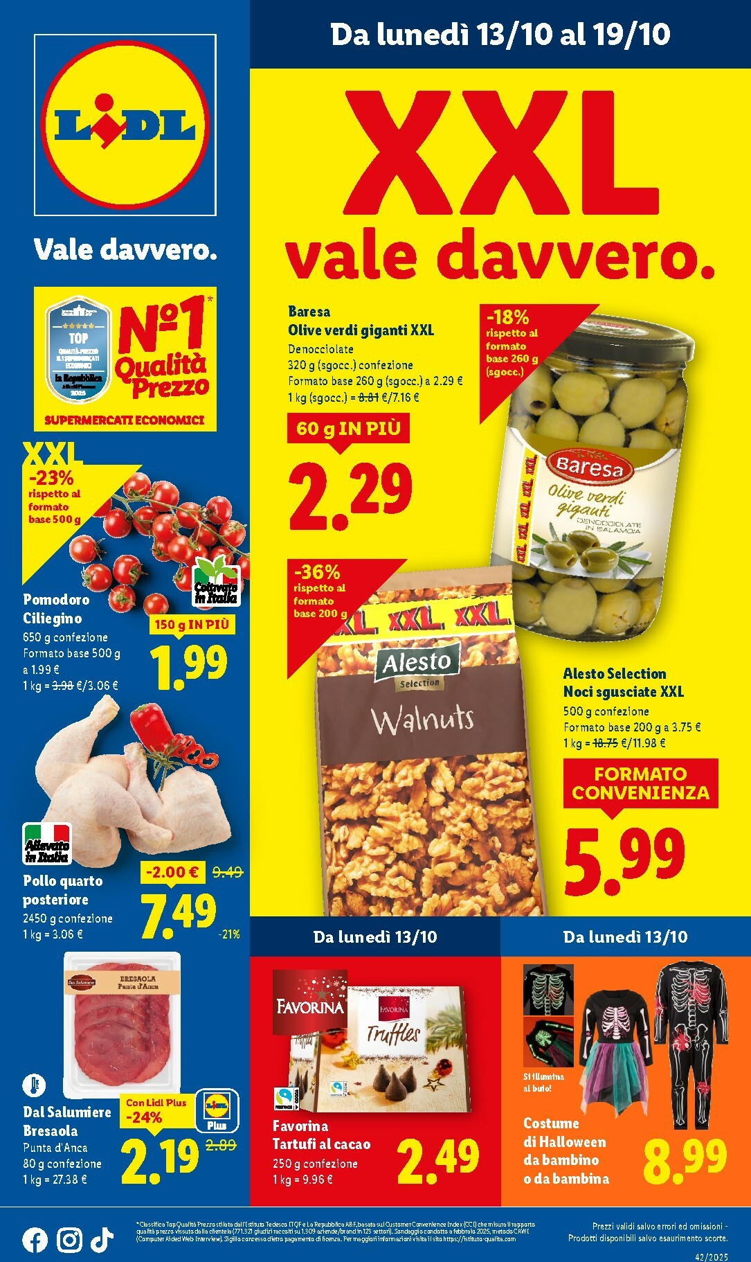 Volantino Lidl valido dal 13/10 al 19/10