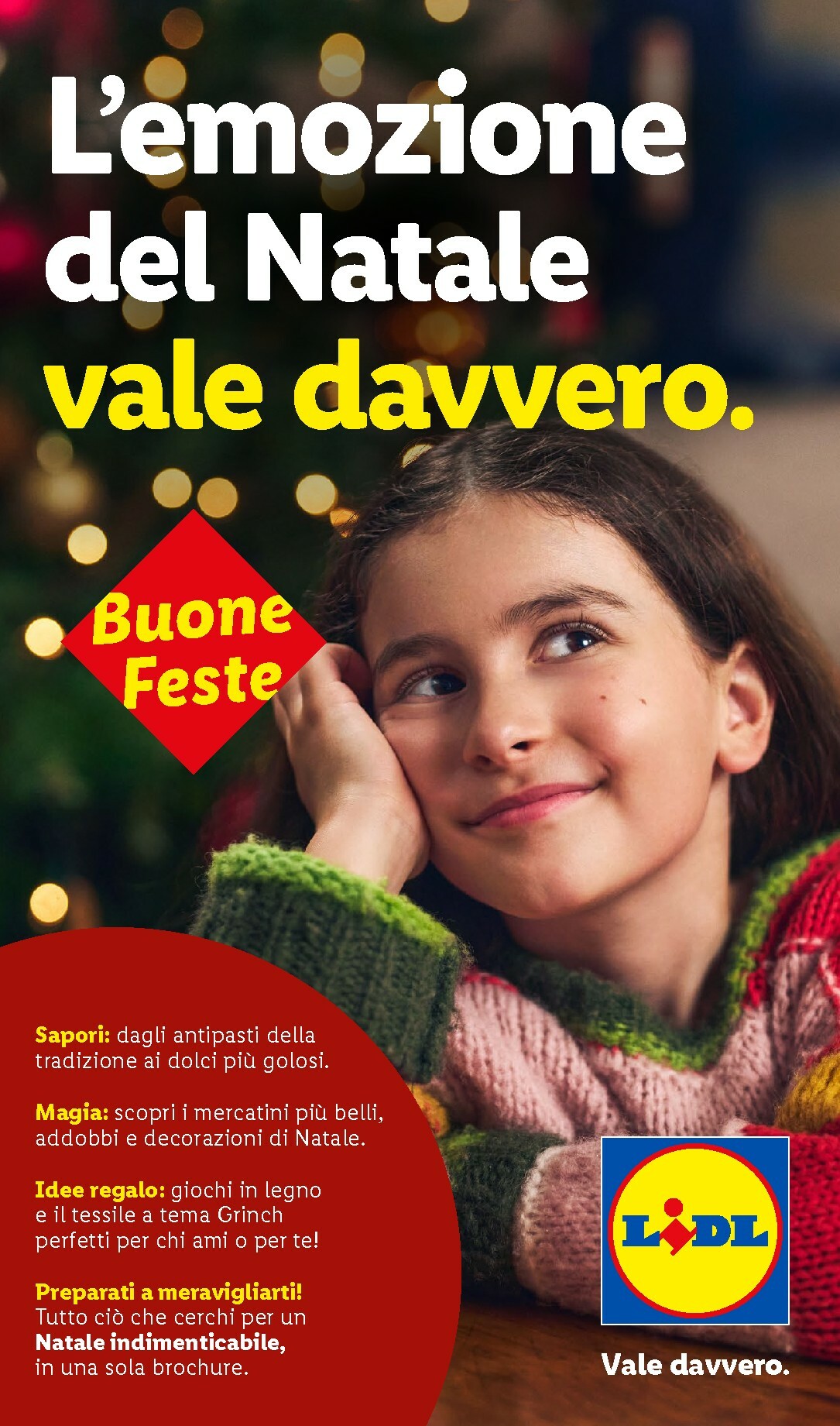 Volantino Lidl - Buone feste valido dal 24/10 al 31/12