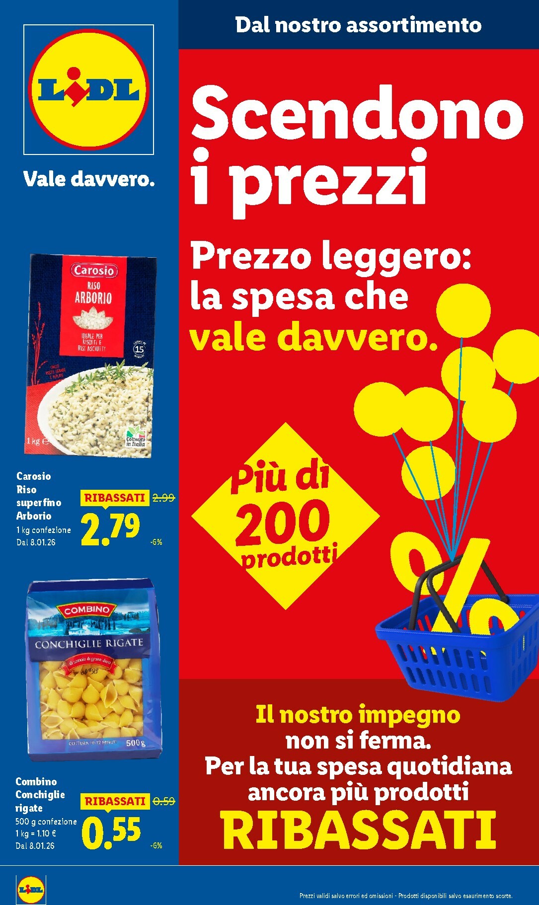 Volantino Lidl - Scopri tutti i nostri Ribassati valido dal 08/01 al 31/05