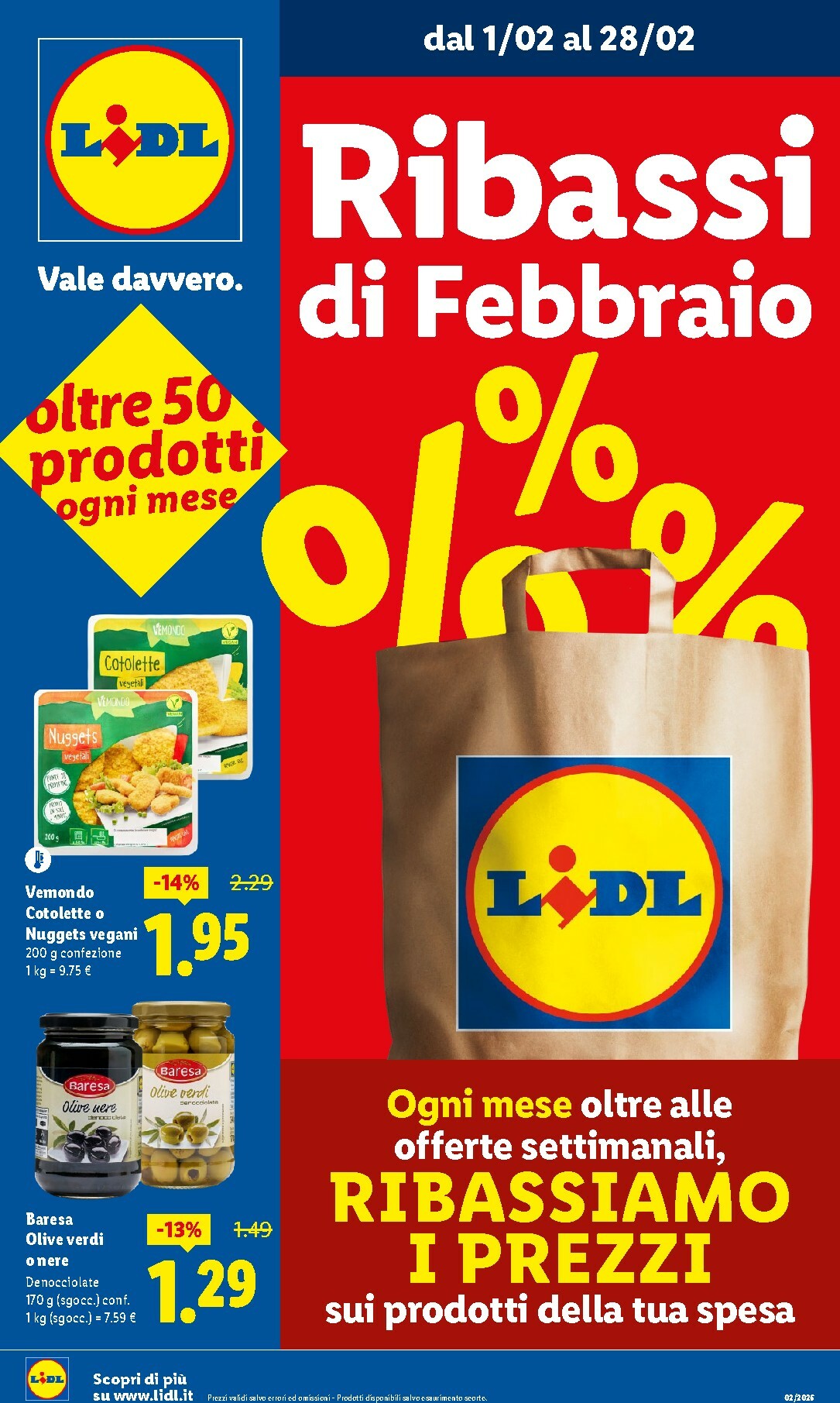 Volantino Lidl - Febbraio valido dal 01/02 al 28/02
