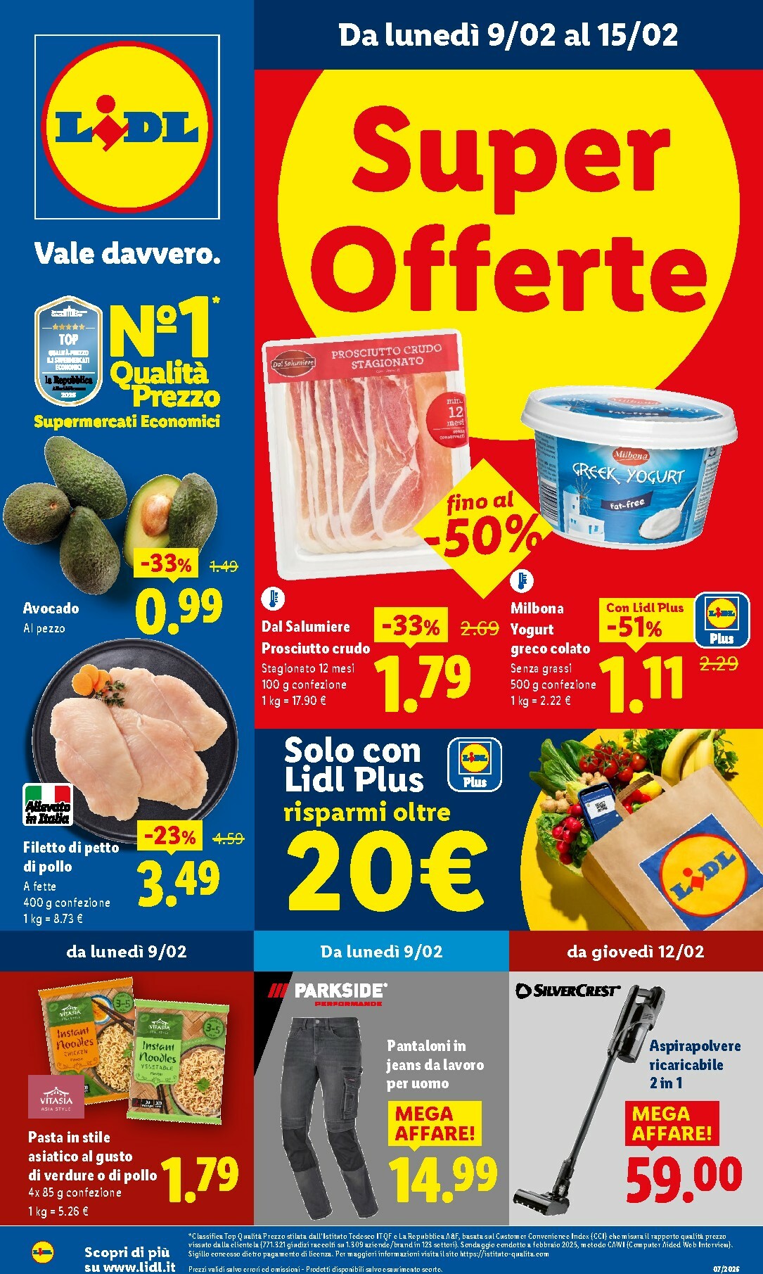 Volantino Lidl valido dal 09/02/2026 al 15/02/2026
