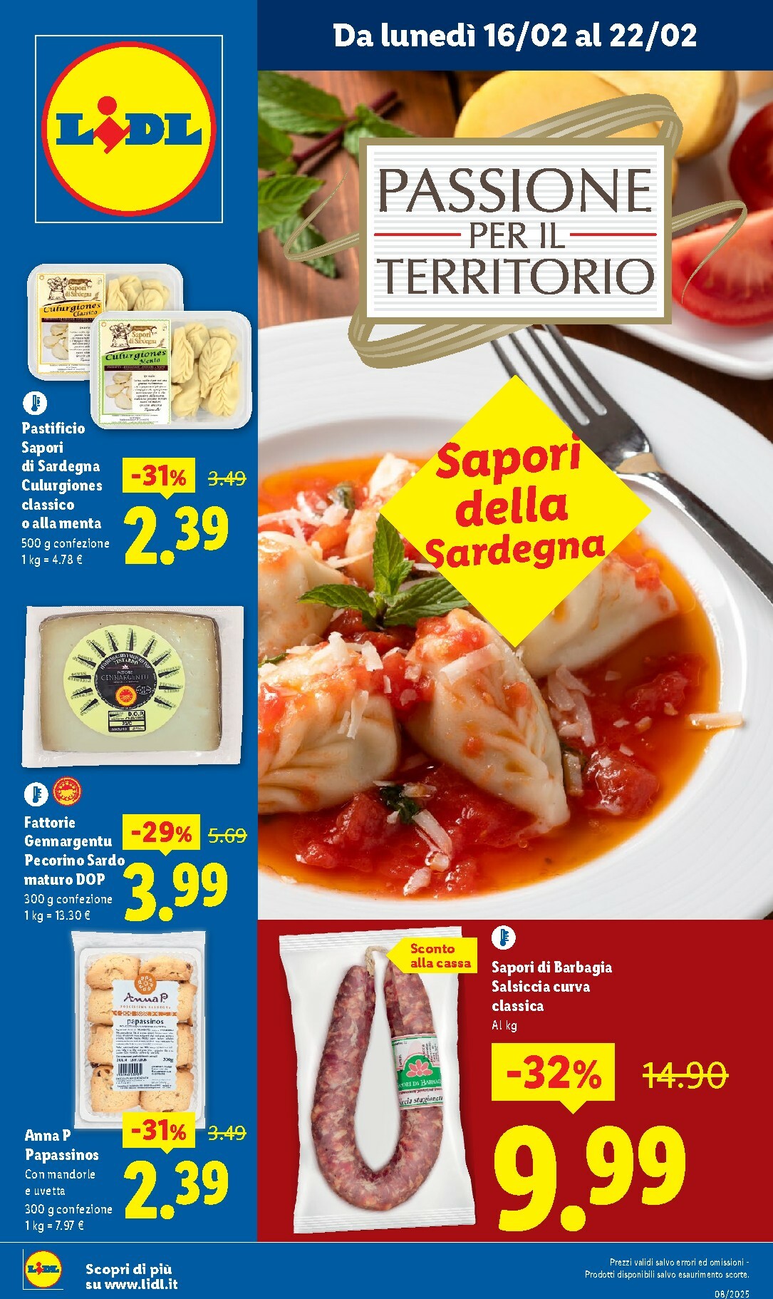 Volantino Lidl - Sardegna valido dal 16/02/2026 al 22/02/2026