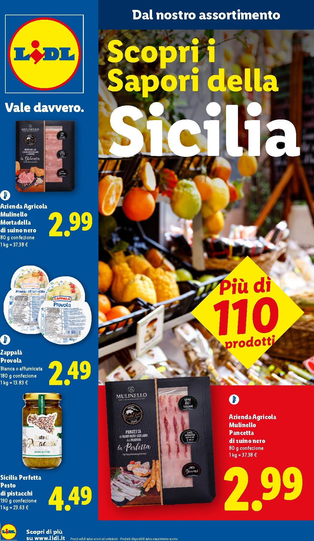 Volantino Lidl - Sicilia valido dal 09/03/2026 al 15/03/2026