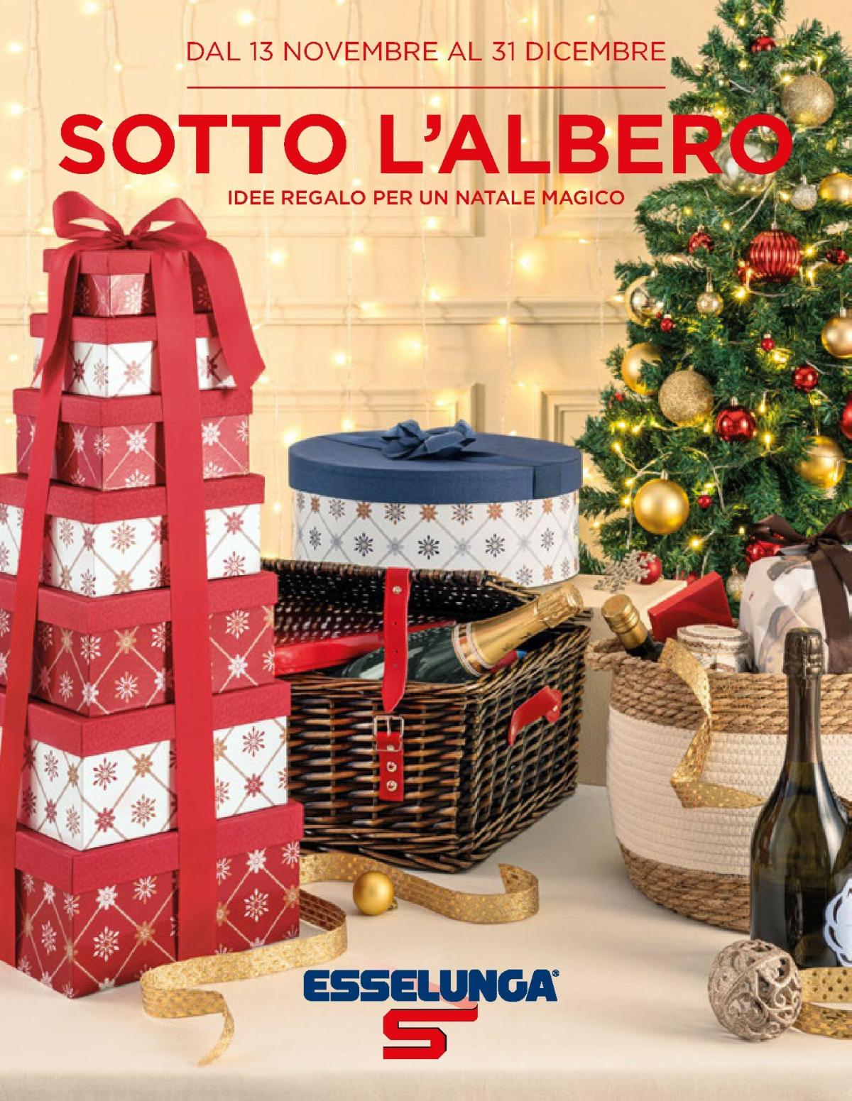 Volantino Esselunga - Sotto l'Albero valido dal 13/11 al 31/12