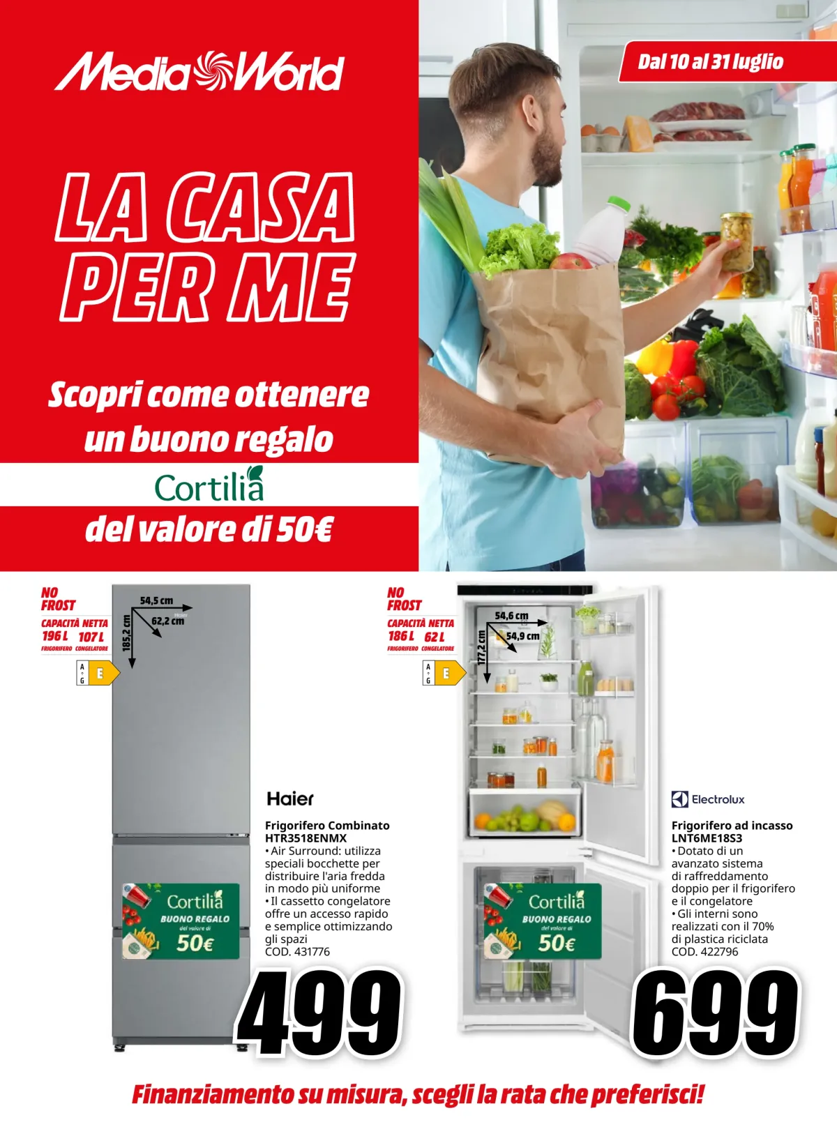 Volantino Mediaworld - Speciale Casa valido dal 10/07 al 31/07