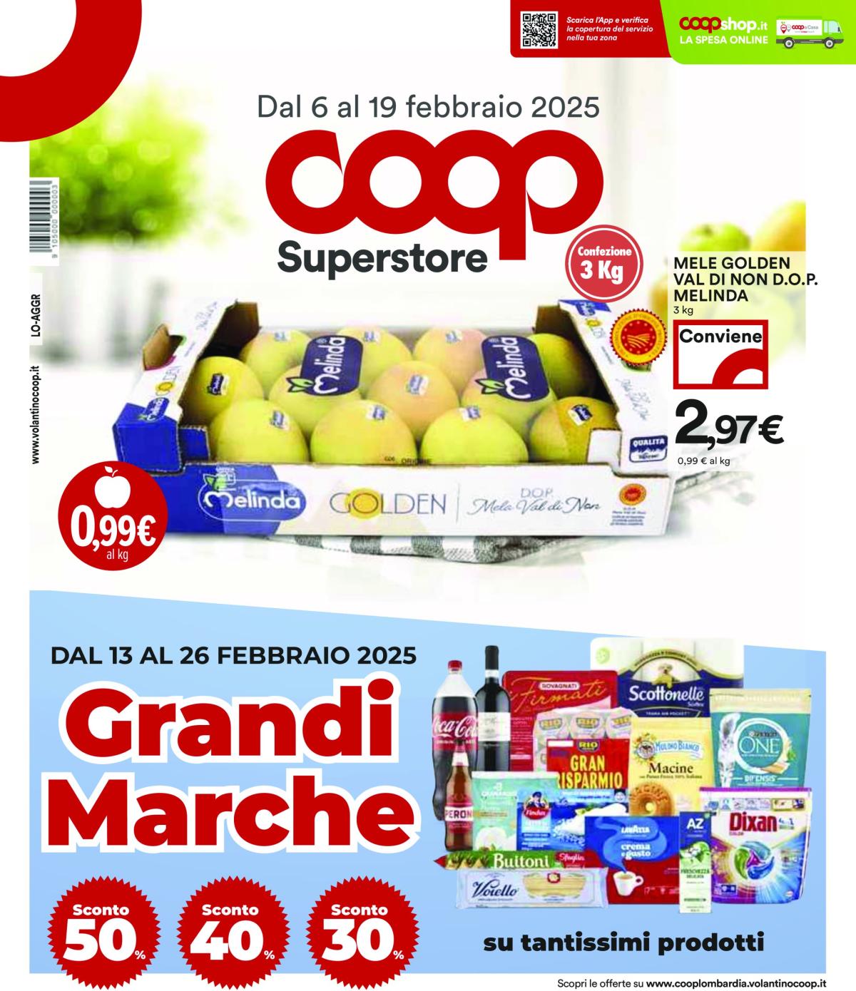 Volantino Coop valido dal 06/02 al 19/02