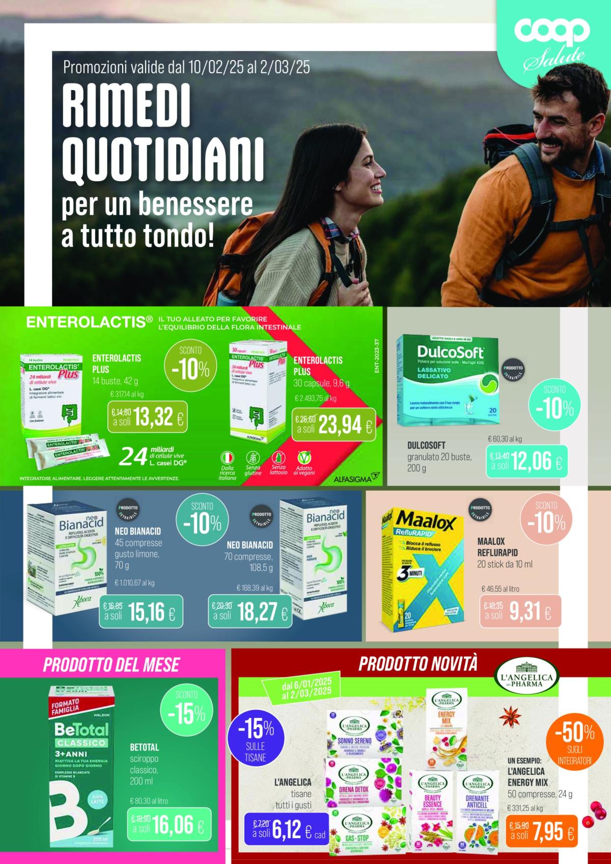 Volantino Coop valido dal 10/02 al 02/03